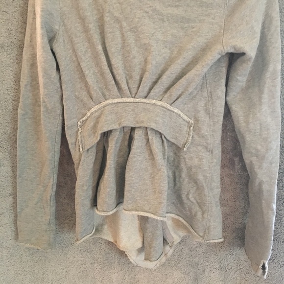 We the Free People Zip Up Ruffle Sweater - Picture 5 of 5